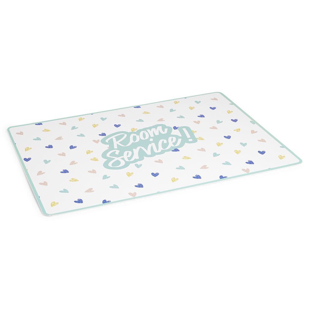 Tapis repose gamelle animaux Room Service plastique 32x43cm