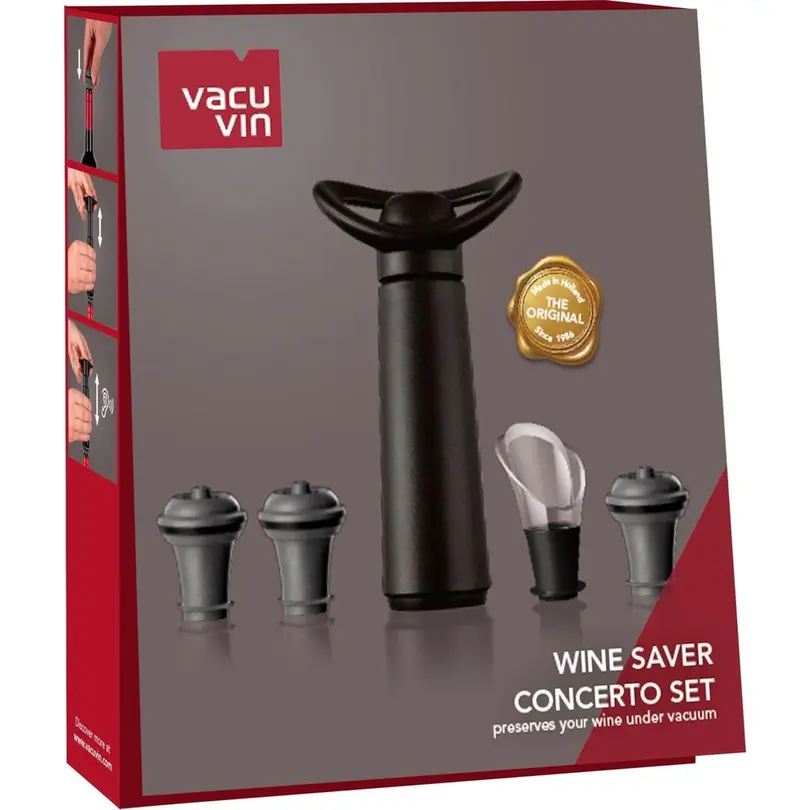 Weinzubehör-Set 5-teilig Wine Saver Concerto
