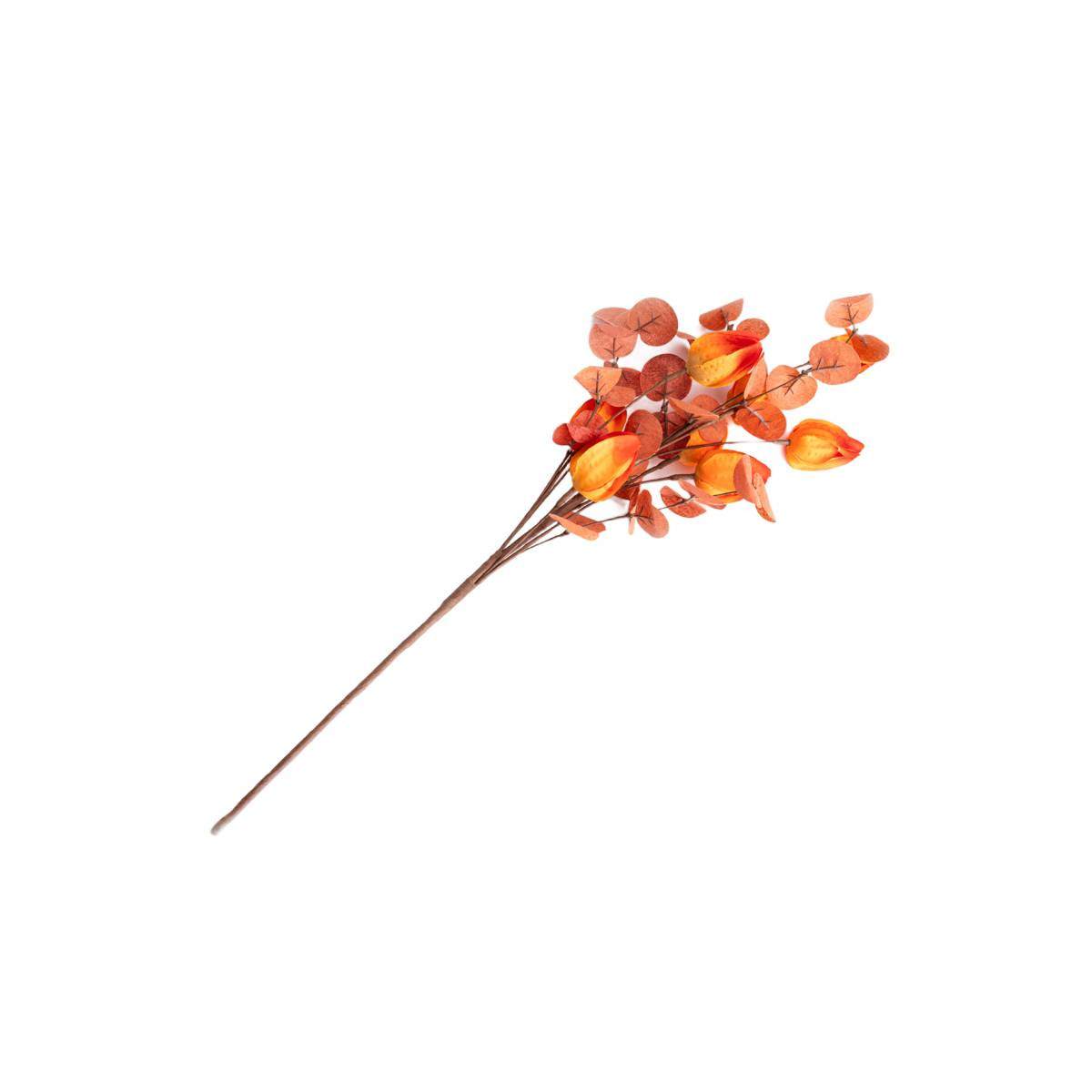 Gałązka sztuczna MICHU miechunka pomarańczowa 60 cm HOMLA