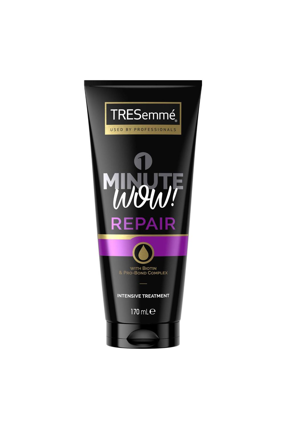 Tresemme 1 Minute WOW Repair Intensive 'Hair Treatment' with Biotin, 4 Pack of 170 ml
