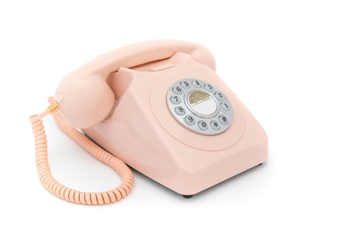 - Téléphone analogique  746 PUSH BUTTON CARNATION PINK