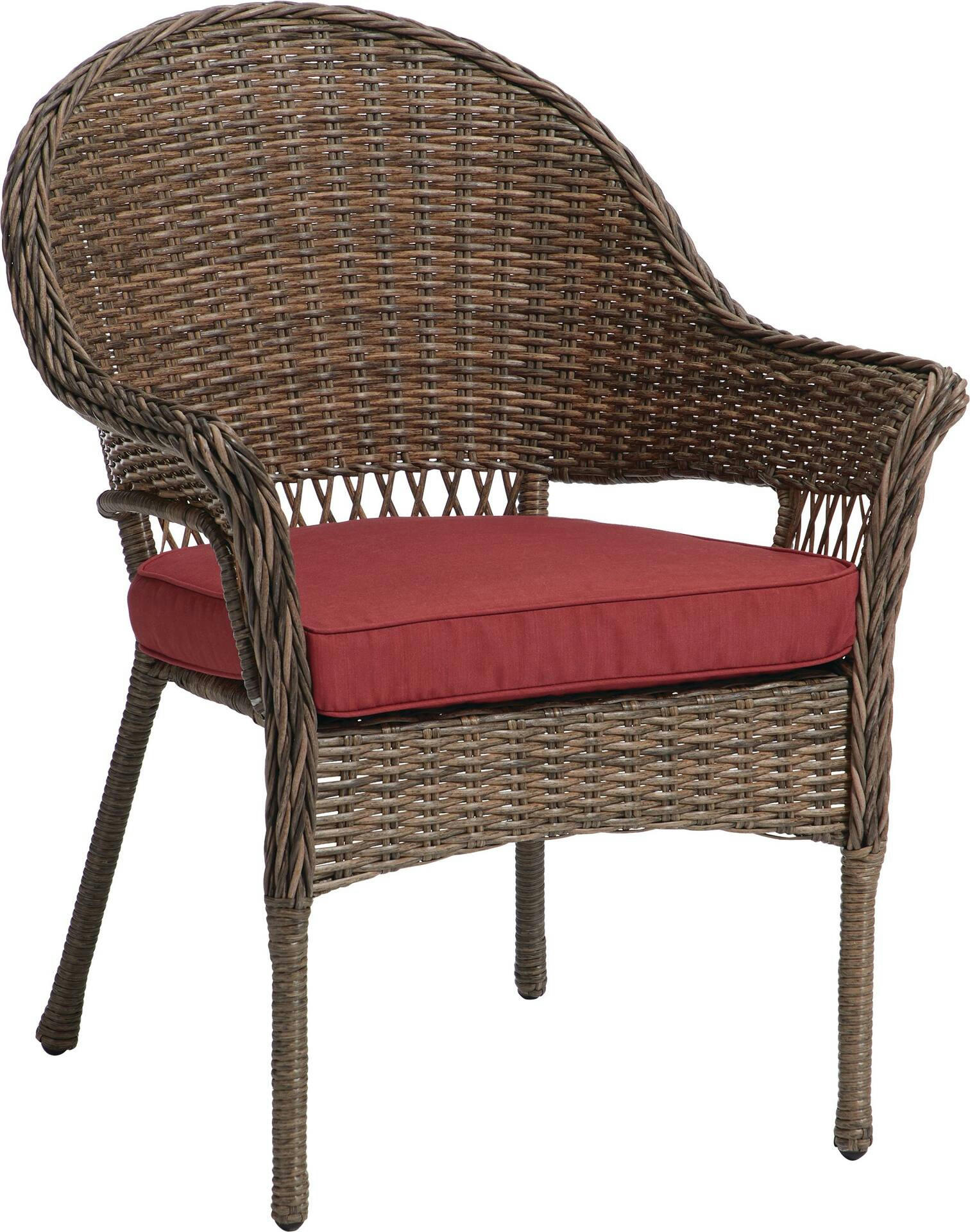 CANVAS Canterbury All-Weather Wicker Outdoor/Patio Sectional Armchair, Stackable
