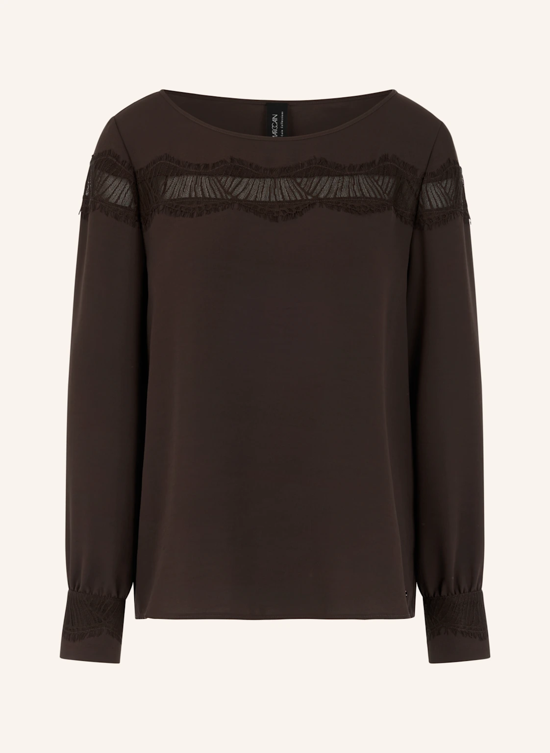 MARC CAIN Blusenshirt mit Spitze