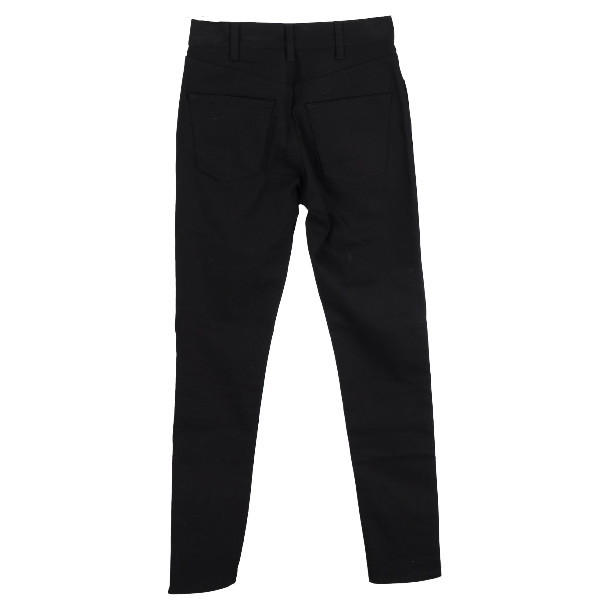 Celine Preloved Slim Jeans in Black Cotton