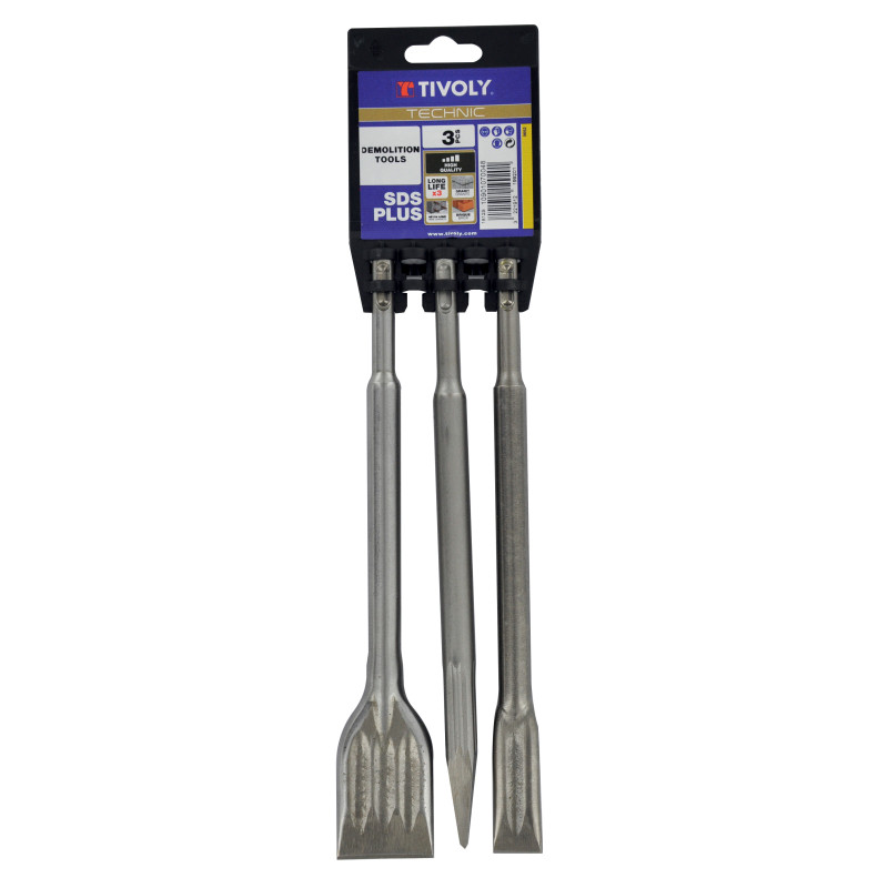Set d'outils de démolition Heavy Duty 3 pièces TIVOLY