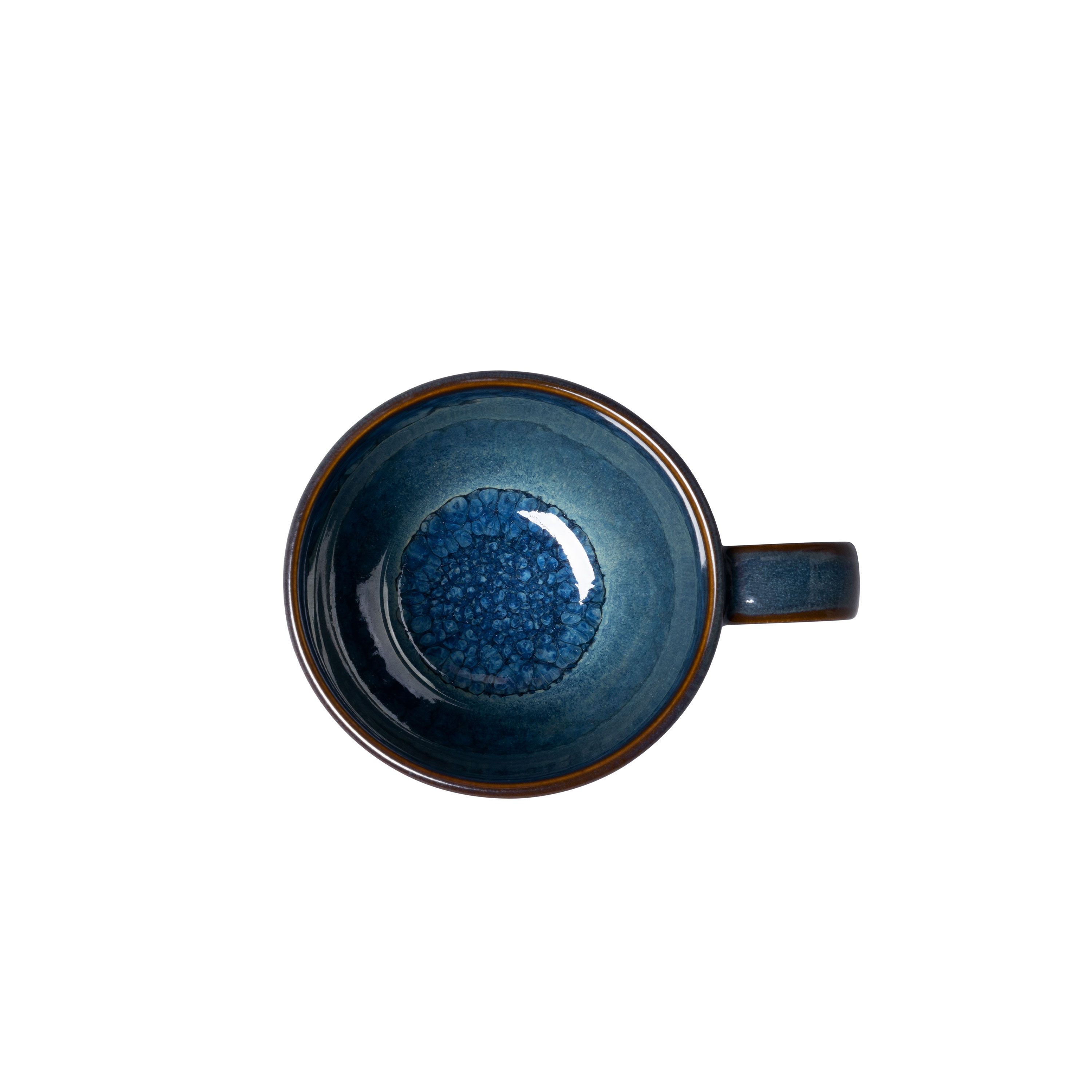 Crafted Espresso cup - Blue, 2.1 oz, Premium Porcelain