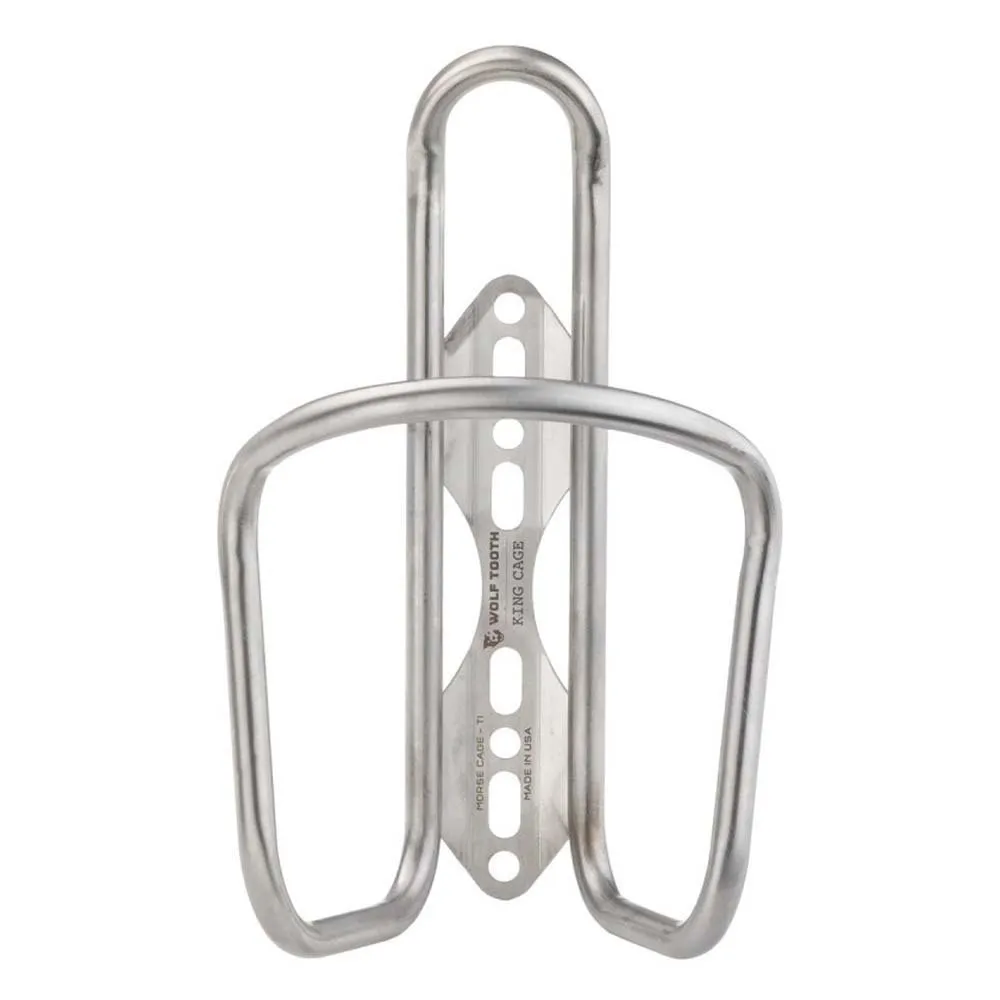 Wolf Tooth Titanium bottle cage
