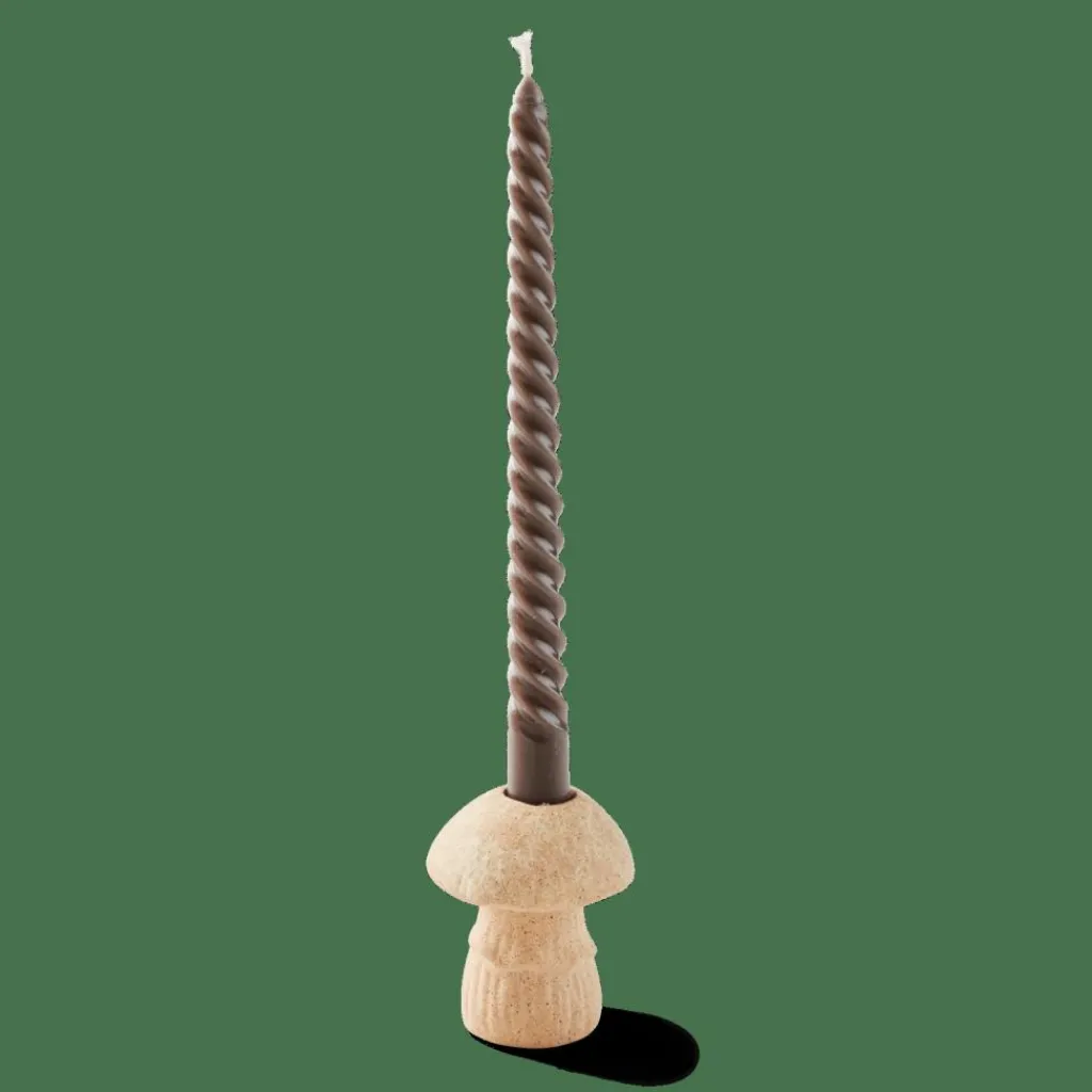 Bougeoirs|Automne^CASA FUNGI Bougeoir Beige