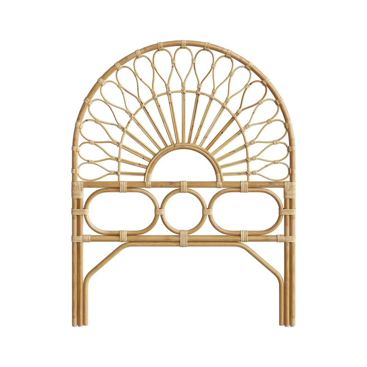 BAHIA - Tête de lit 90 cm en rotin