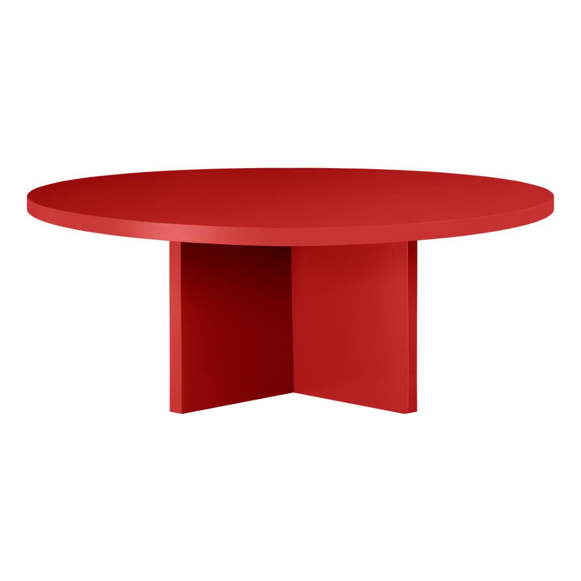 Really Nice Things - Salontafel - Pausa - Rond - 100 cm - Laminado - Flame