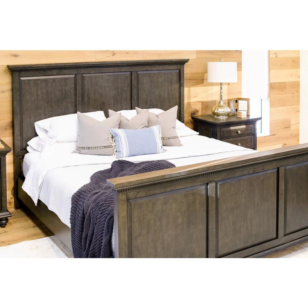 Abbyson Marseilles City Grey 5 Piece Bedroom Set