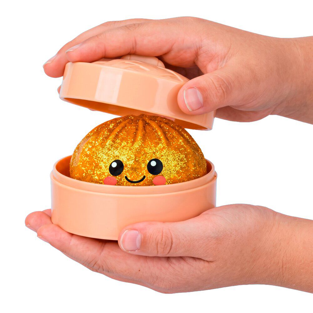 Balle anti-stress dumpling surprise colorée Ø10cm (12 modèles aléatoires)