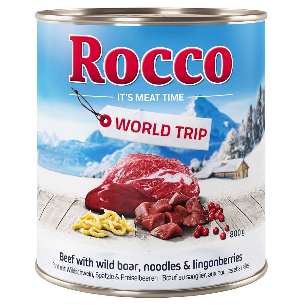 Rocco World Trip: Austria - Wild Boar with Spaetzle Noodles & Lingonberries