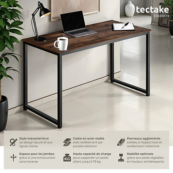 Bureau Style industriel Grand espace pour les jambes