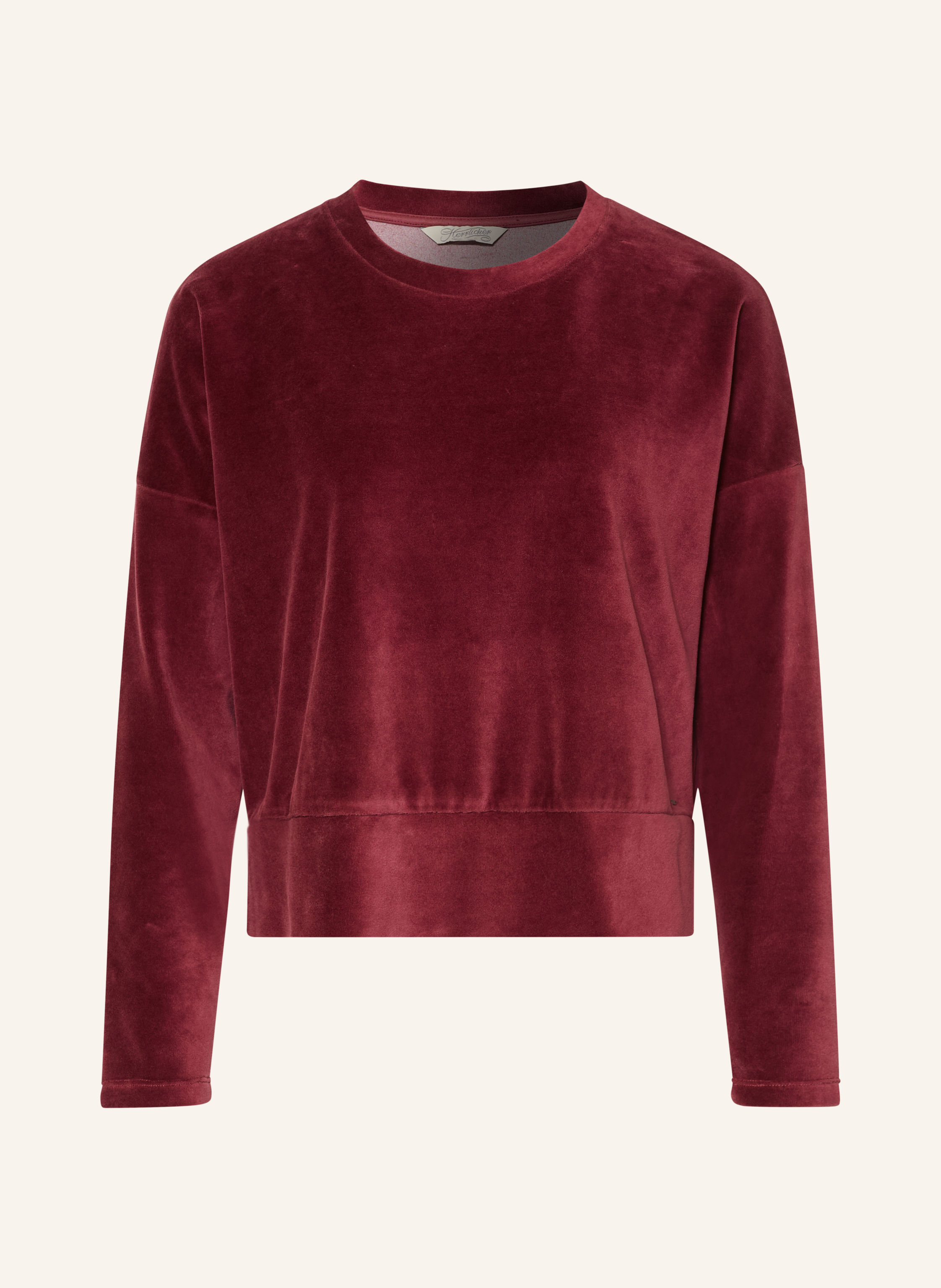 Herrlicher Sweatshirt SENA aus Samt