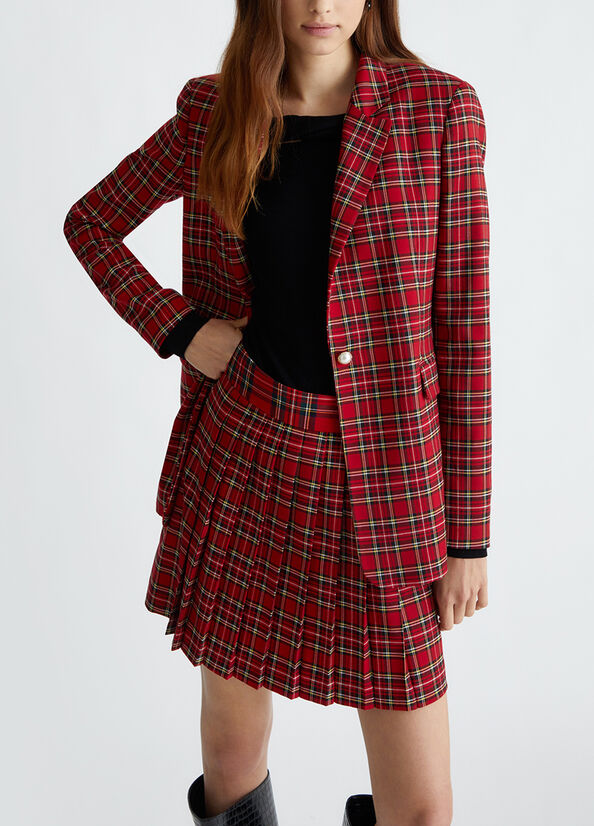 Blazer in tartan