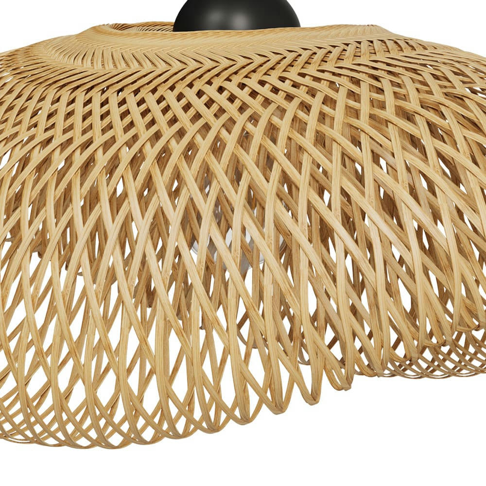 ANYA - Suspension en bambou naturel D60 cm