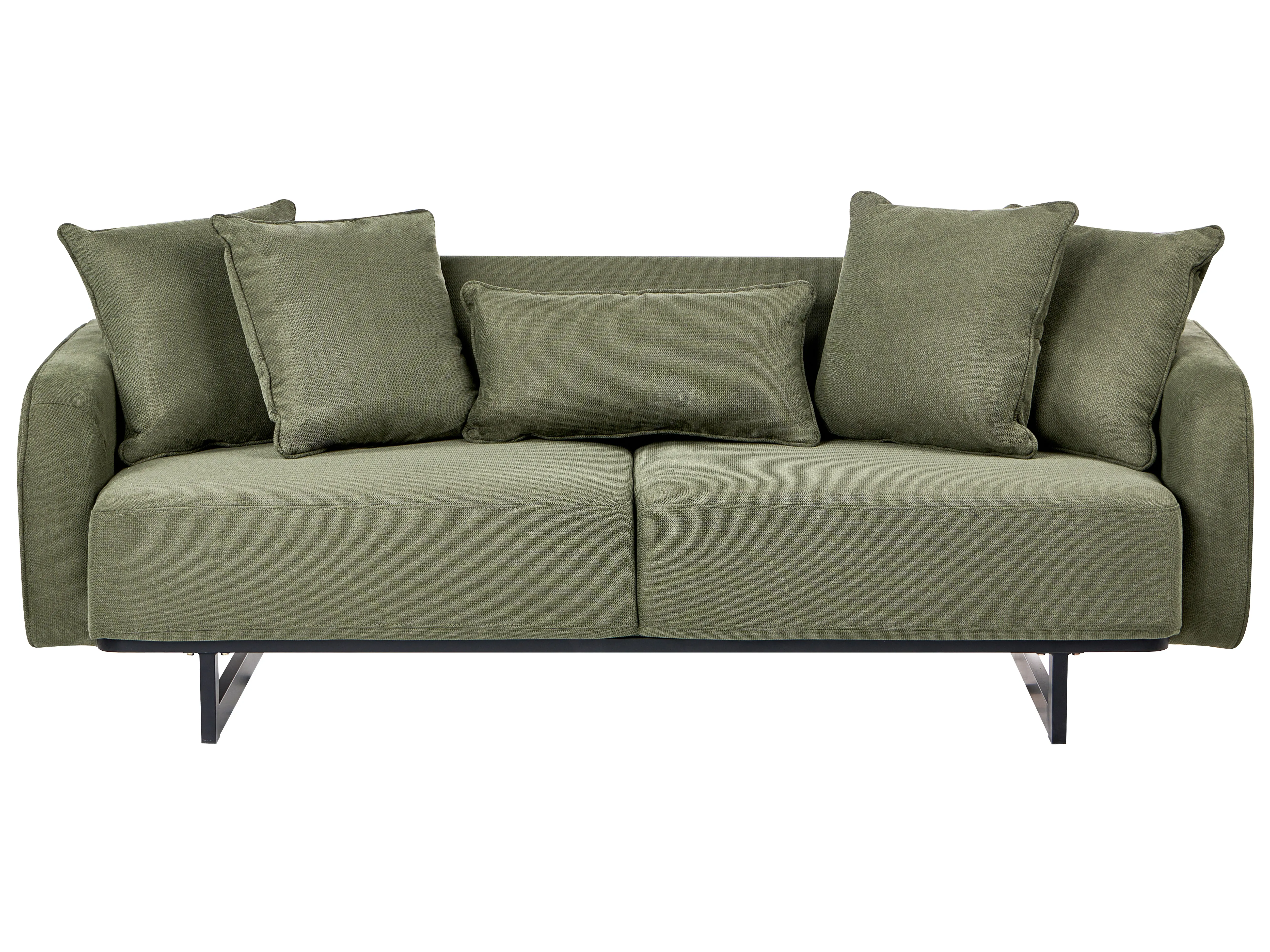 Sofa 3 Seater SVANEK Fabric Green