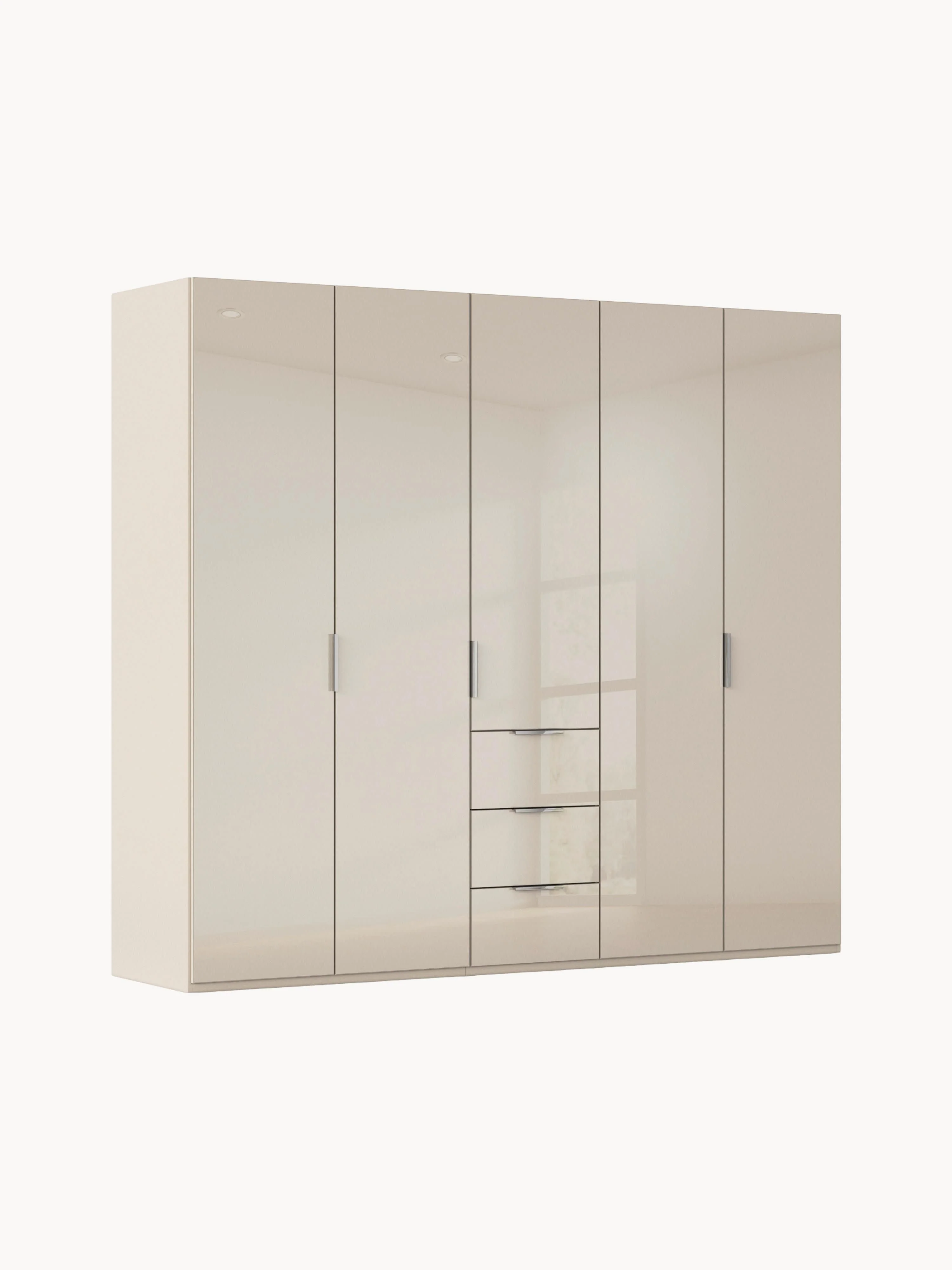 Drehtürenschrank Formes mit Glastüren