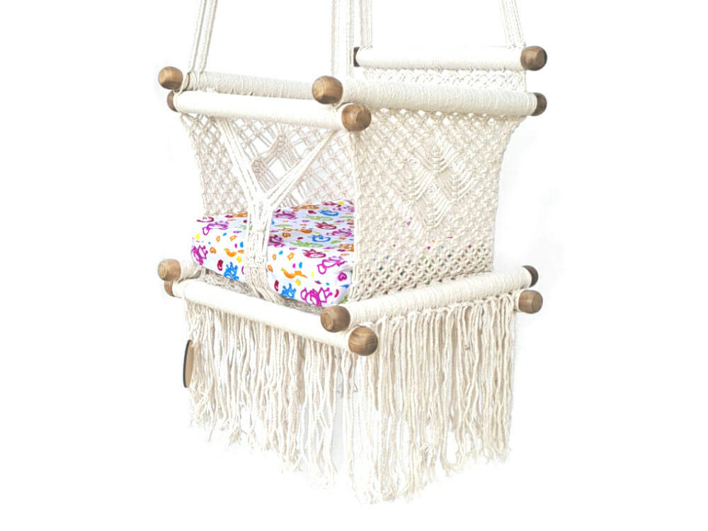 - Hamac bébé macramé Ecru