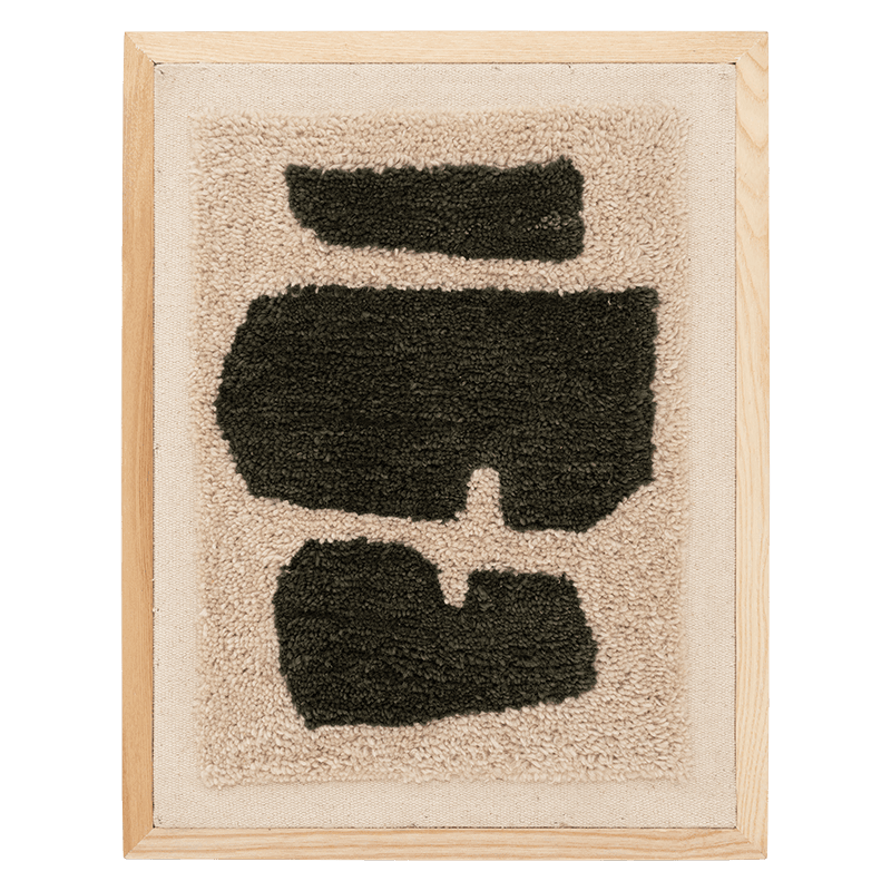 Urban Nature Culture wanddecoratie Macio A Bronze Green - 40x52x2cm