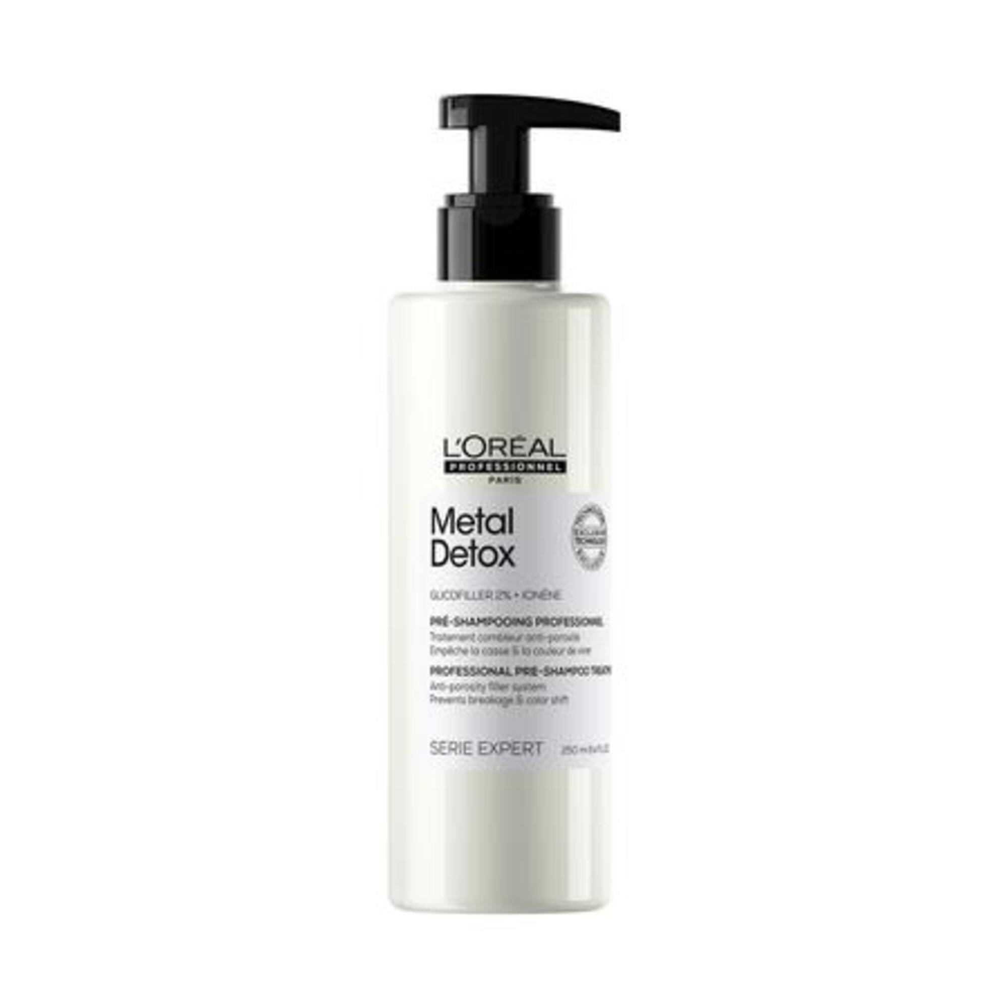 SERIE EXPERT METAL DETOXPré-shampoing combleur & anti-porosité