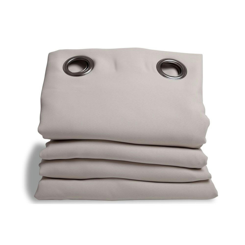 - Rideau séparateur pièce phonique thermique occultant gris 140 x 250