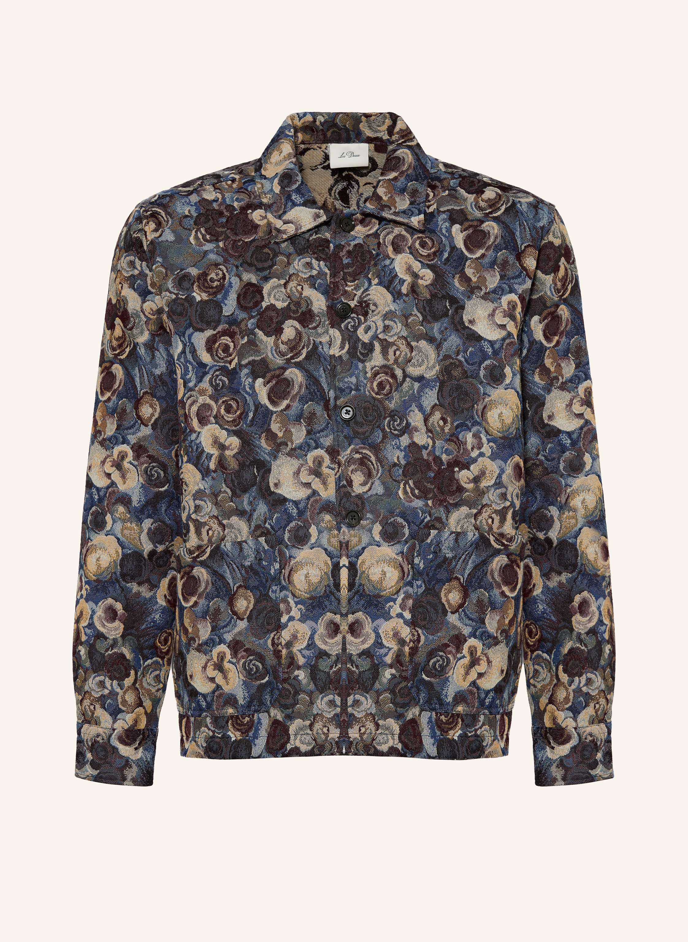 LES DEUX Jacquard-Overshirt