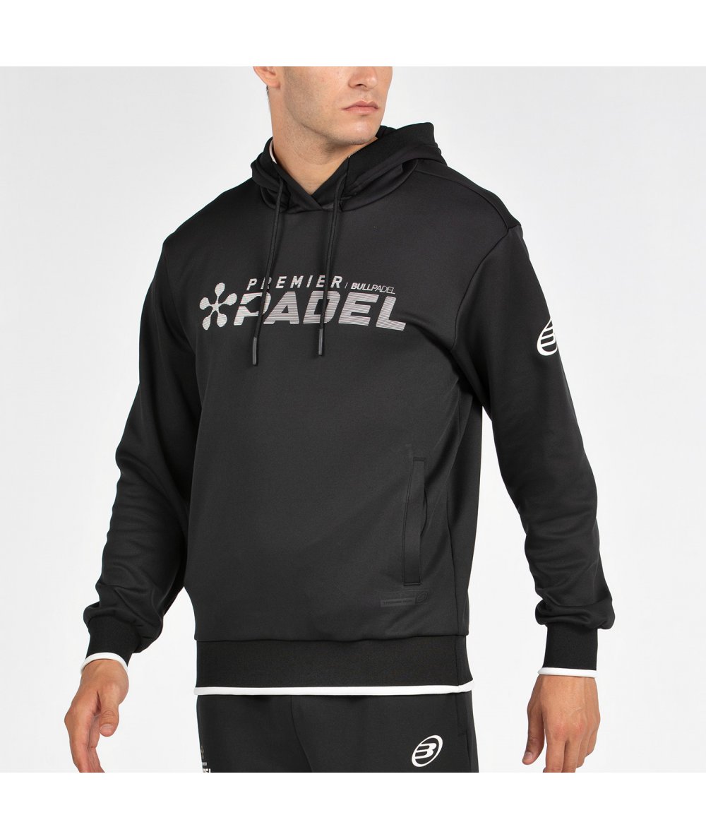 SUDADERA BULLPADEL PIATRO NEGRO