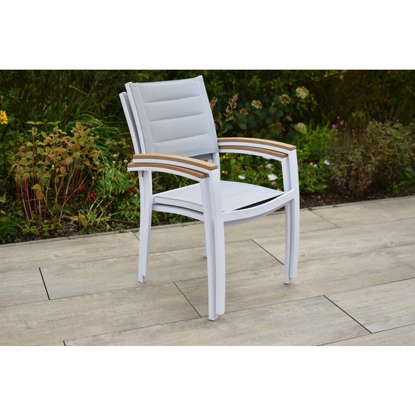 Gartensessel »Pisa«, Stapelsessel, BxHxL: 56 x 90 x 64 cm