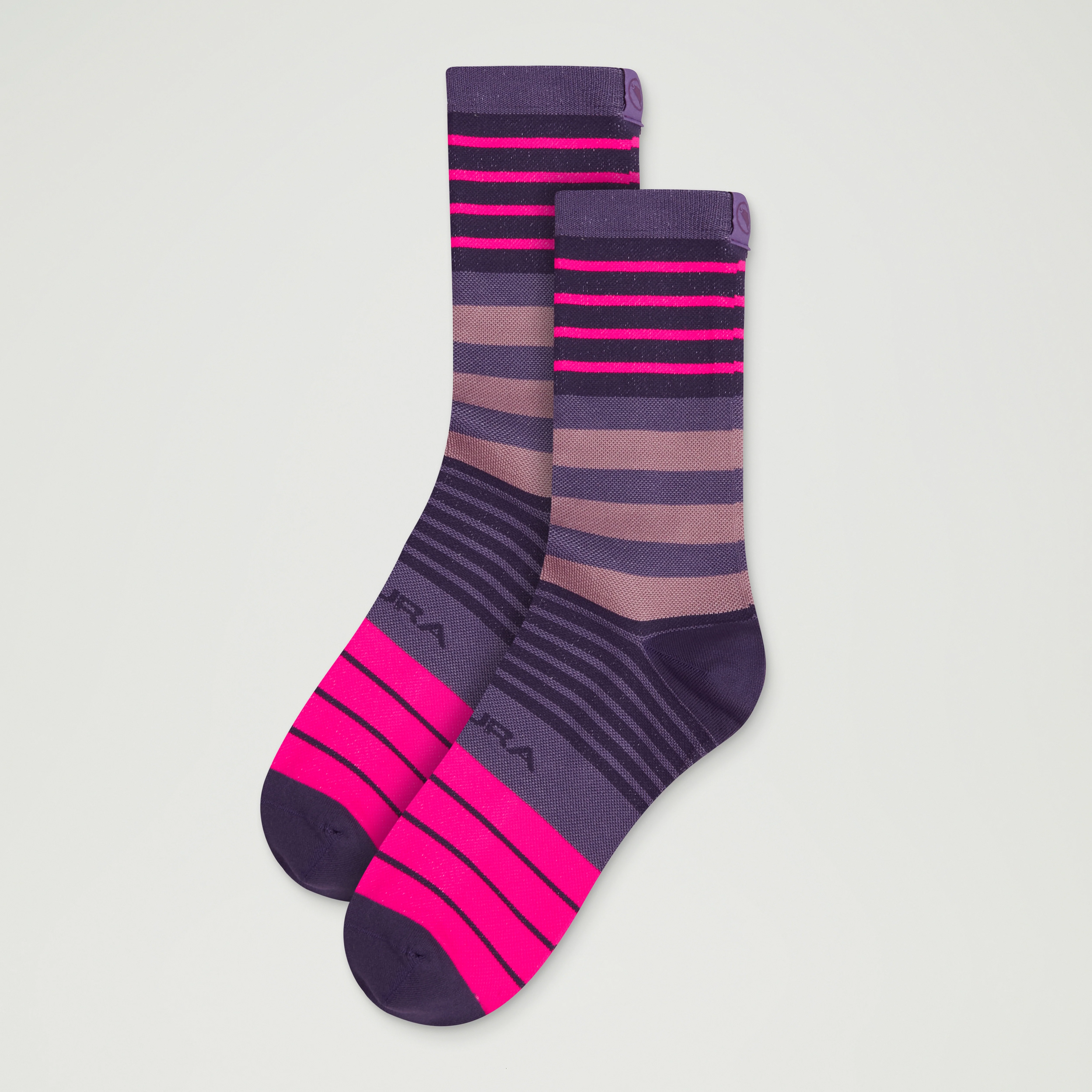Block Socks - Bramble