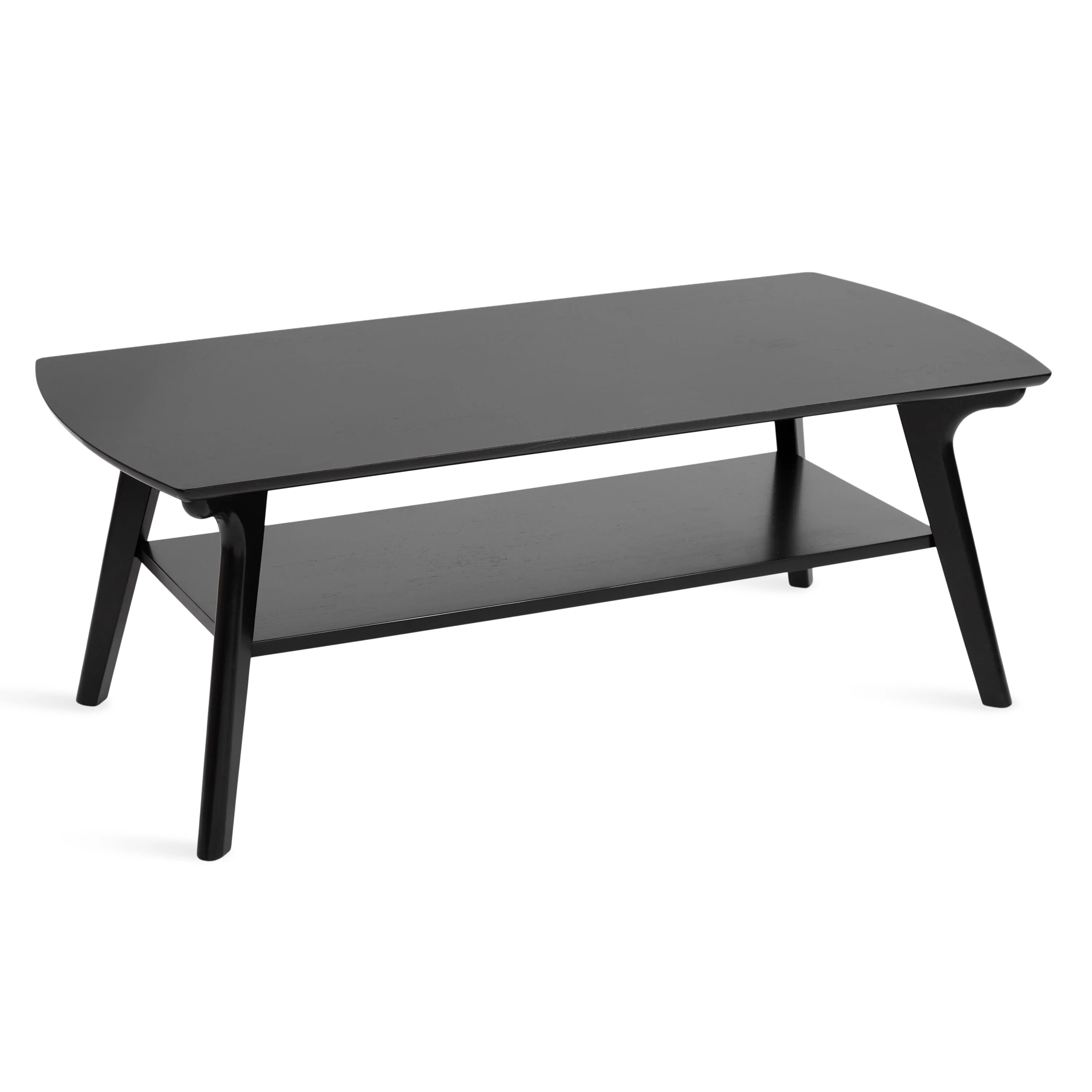 Kate and Laurel Louena Wood Coffee Table - 48x24x18