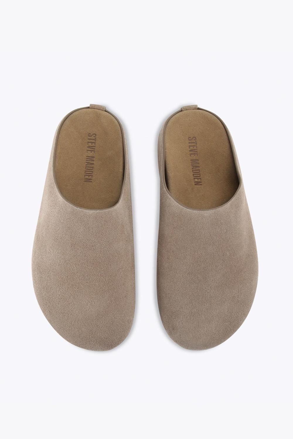 STEVE MADDEN Fern Taupe' Suede Flats