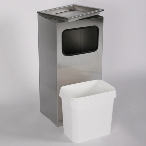 Aschenbecher, BxHxL: 30 x 62 x 23 cm, für: innen & außen
