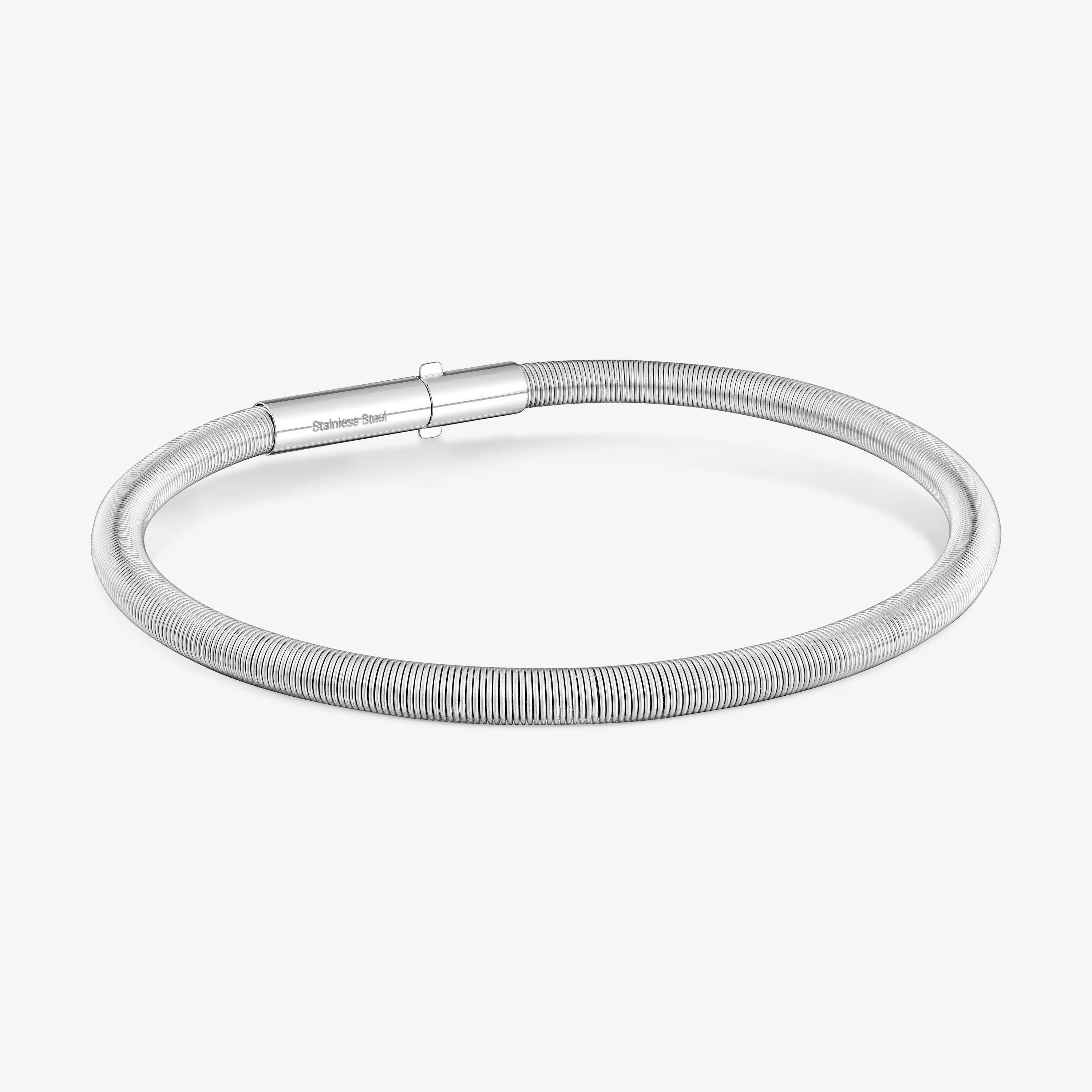 Pulsera de acero 19 cm Mesh Tube