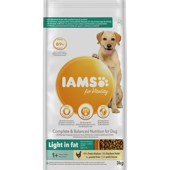 Hundetrockenfutter »Vital«, 1 Stück, je 3 kg, Huhn