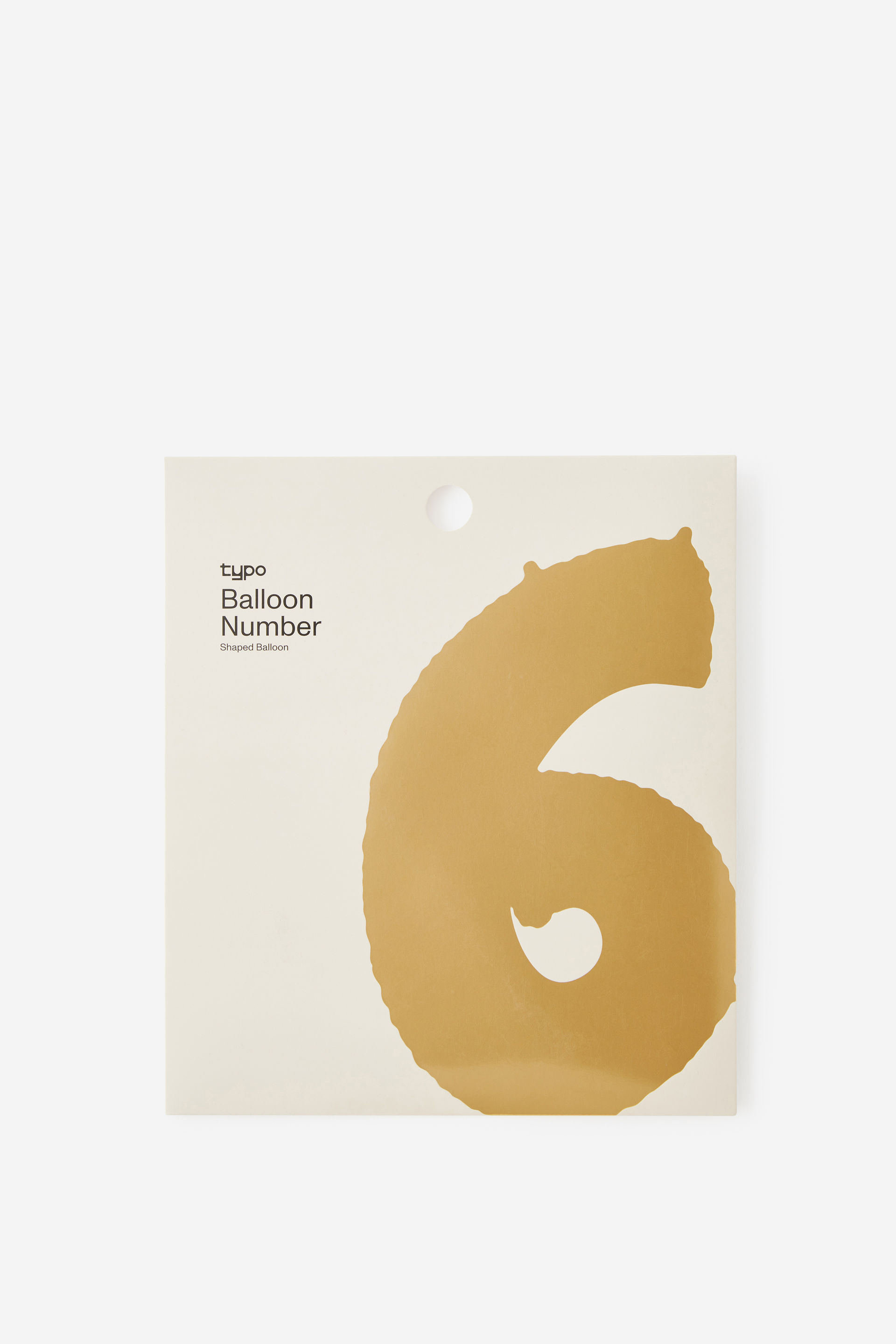 Number 6 Balloon