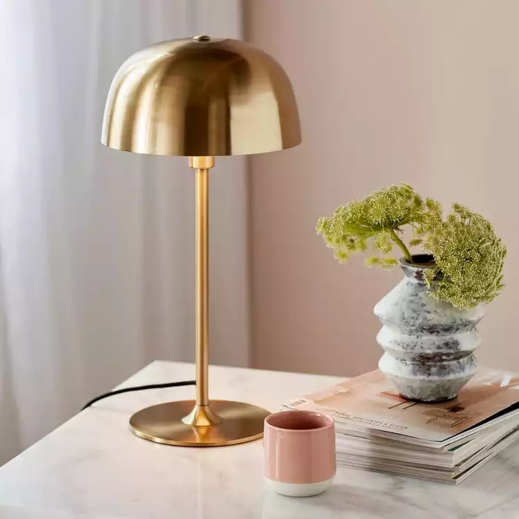 Nordlux Cera LED Table Lamp - Brass