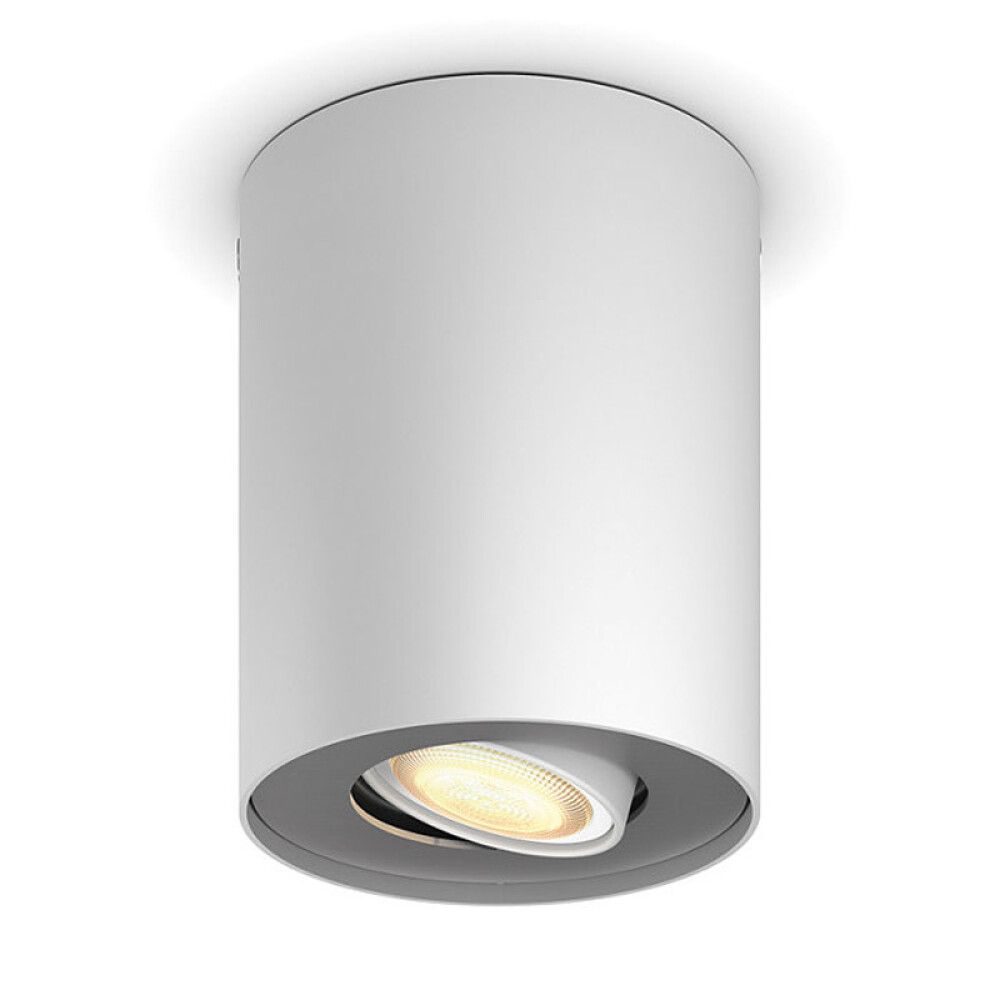 TAKSPOTLIGHT PHILIPS HUE PILLAR SINGEL HVIT