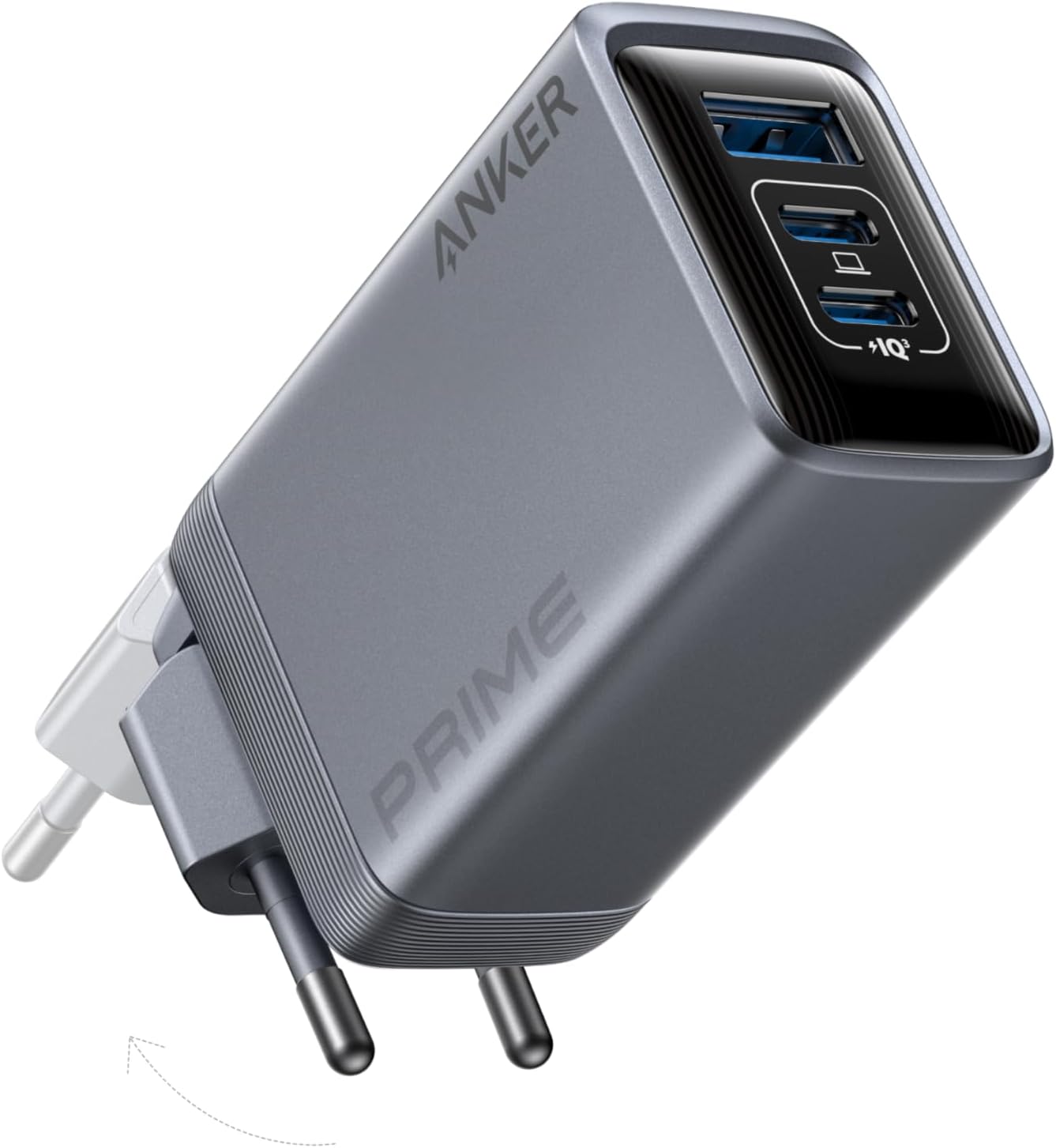 Anker Prime Charger, 100W 3-Port GaN USB C Charger Block