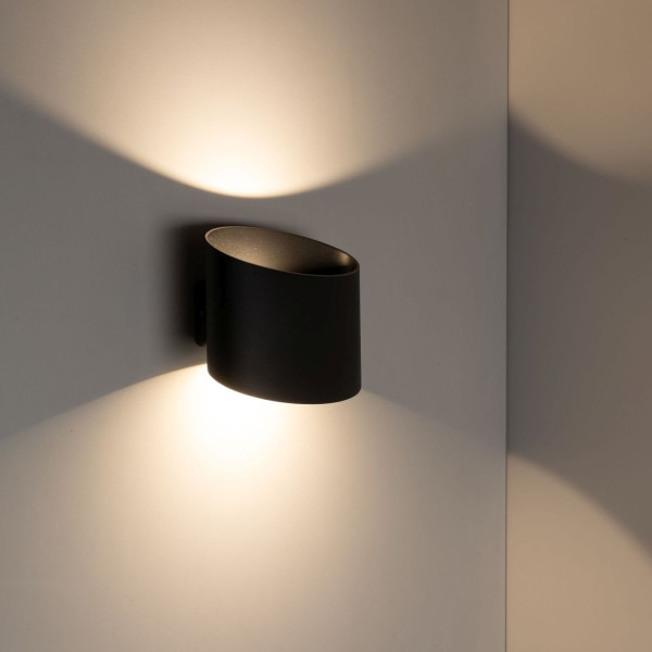 Oprawa natynkowa ścienna LED 5W IP54 VERTO BLACK 18183 TK Lighting