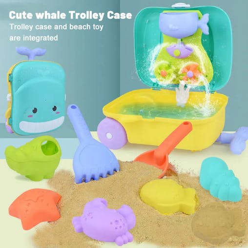 NNEOBA Summer Beach Sand Play Kit for Kids