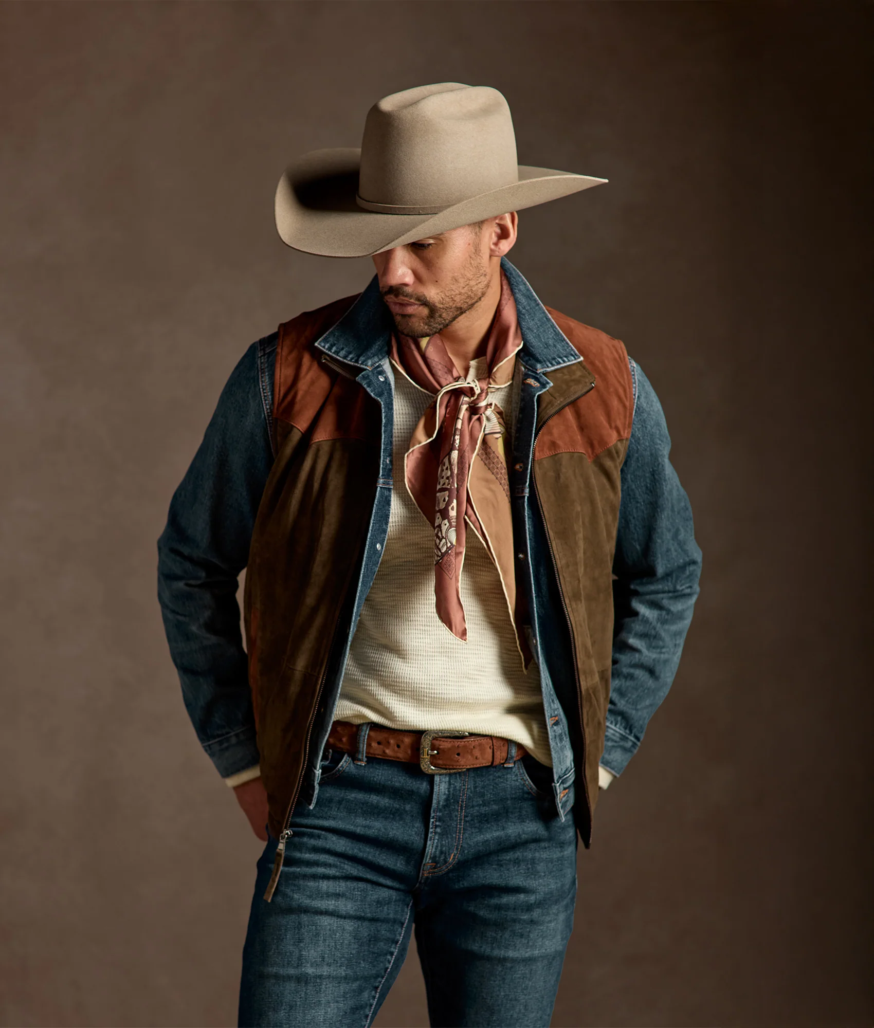 Straight Shooter Belt - Tobacco