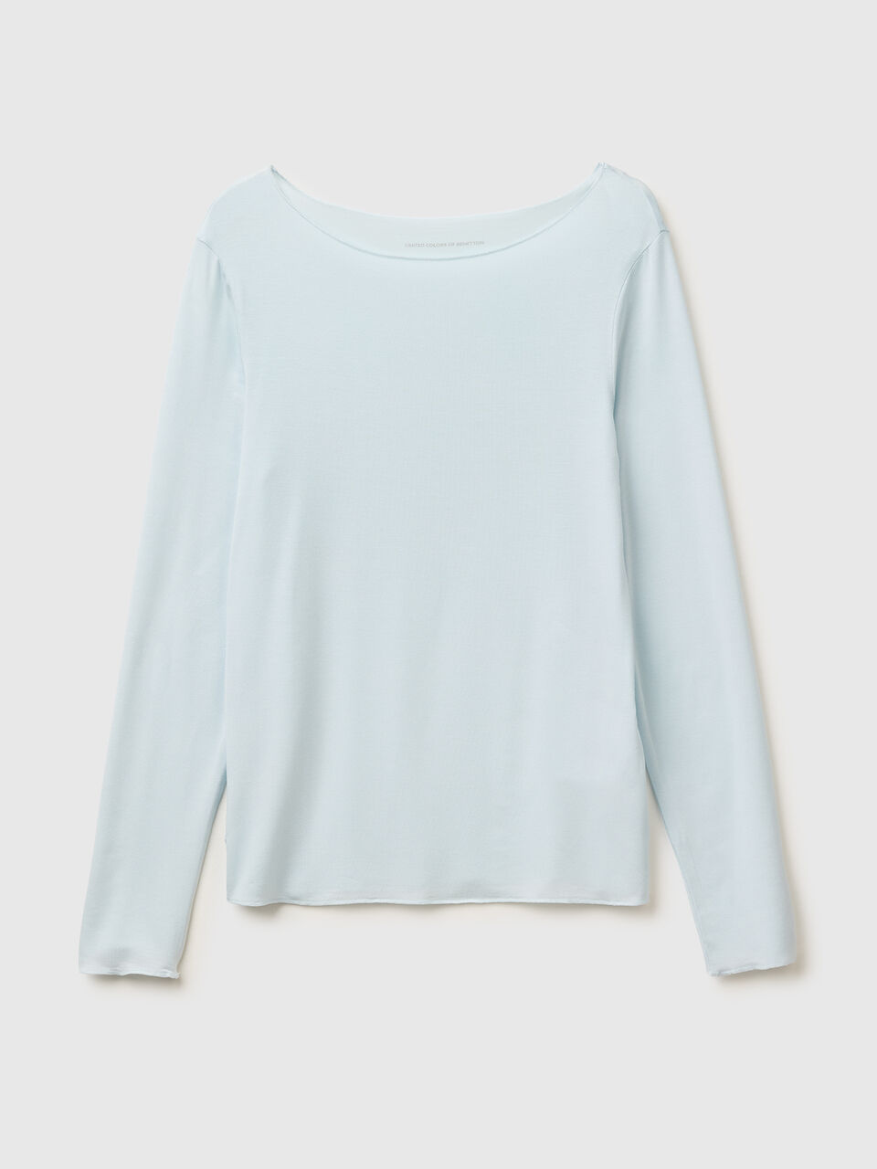 Silk blend undershirt sweater