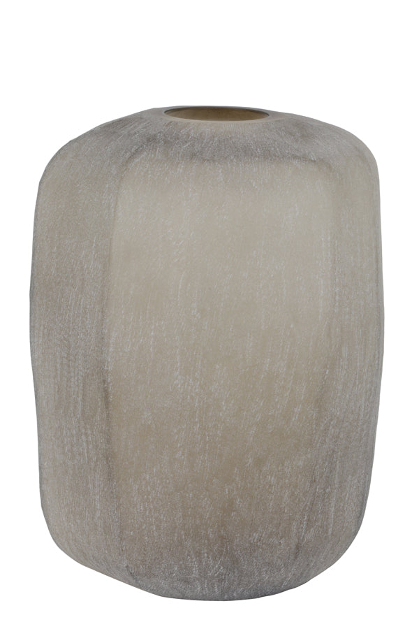 Light & Living vaas PACENGO - Ø33x42cm - bruin