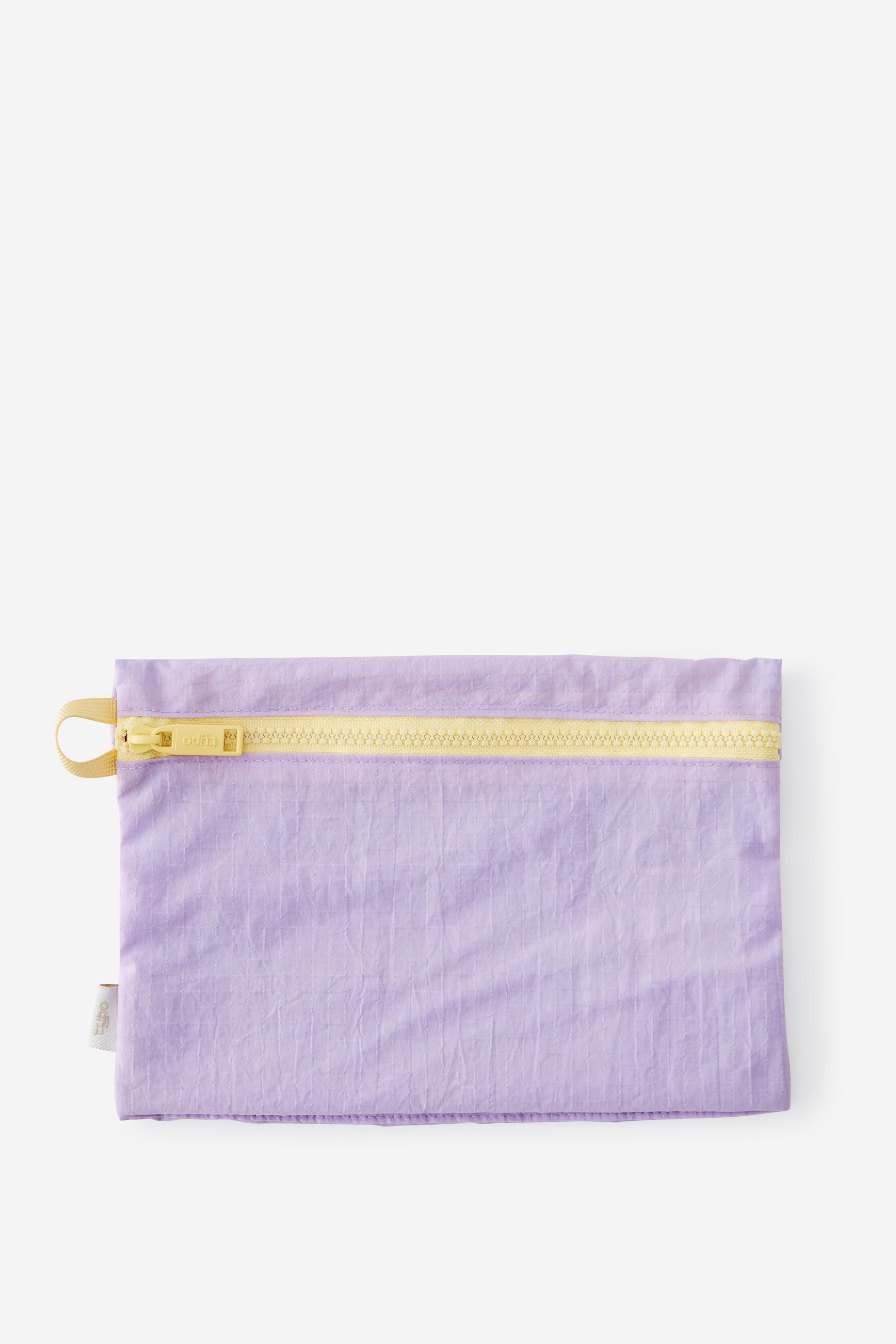 Zip Up Grid Pencil Case