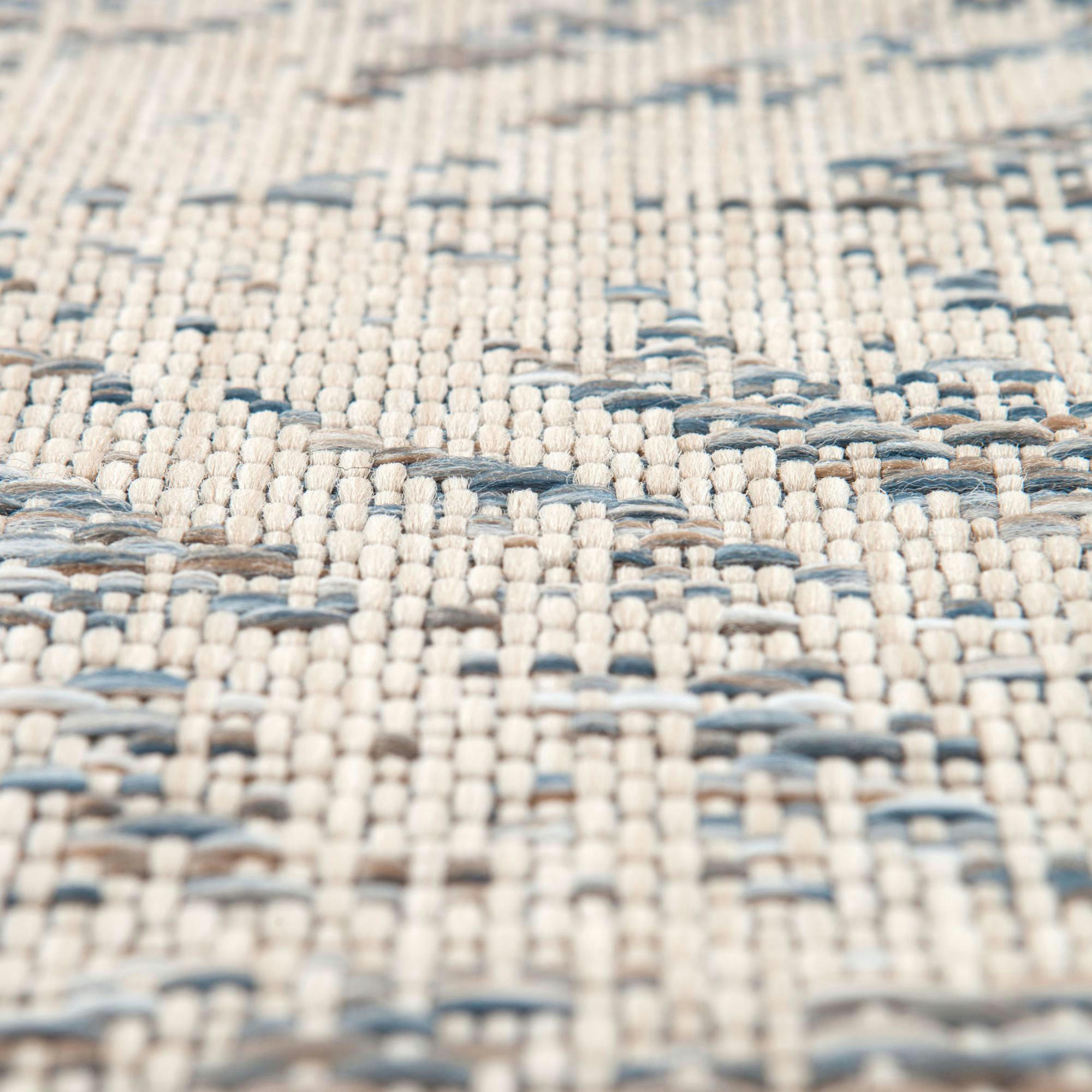 EVORA - Tapis  outdoor en polypropylene acier 160 x 230