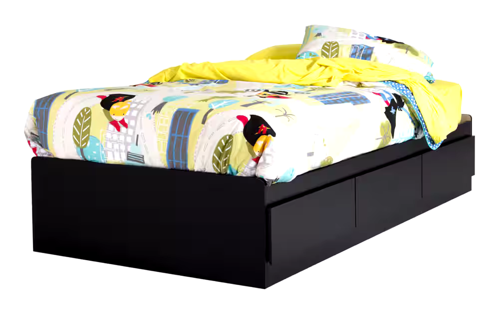South Shore Vito Mates Kids 3-Drawer Platform Storage Bed, Twin/Single