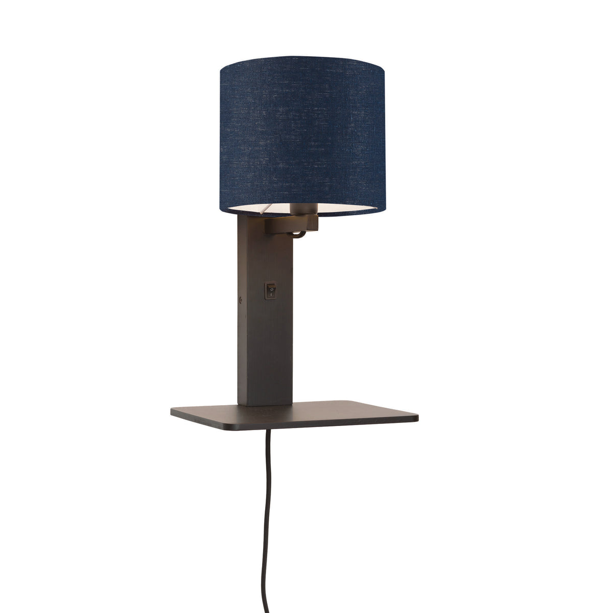 GOOD&MOJO wandlamp Andes - zwart - 19x24x36cm