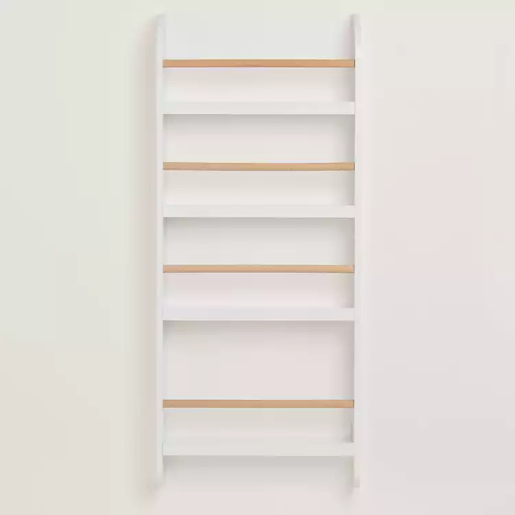 Great Little Trading Company Greenaway Narrow Bookcase White
